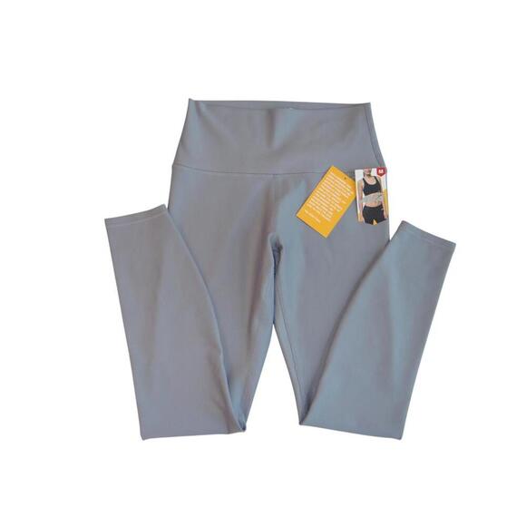 AVIA High-Waisted Active Leggings - Gray - Size M - Picture 2 of 7